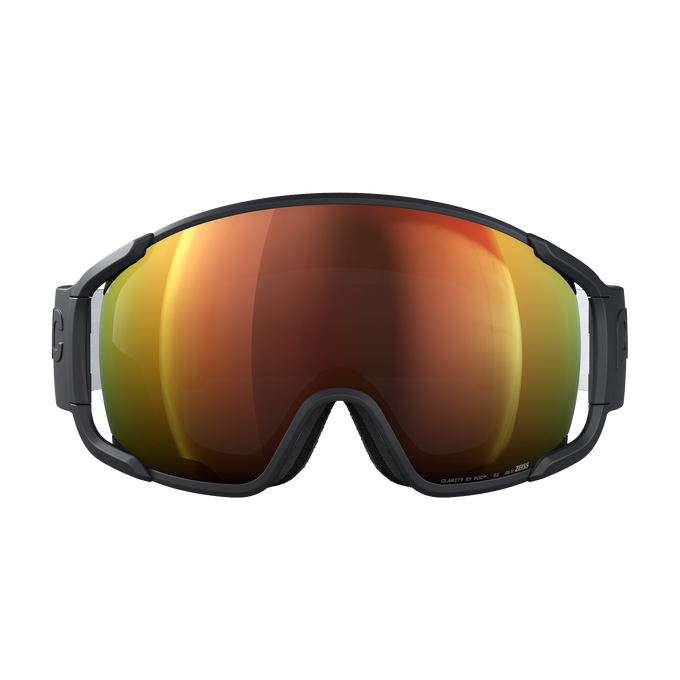 Goggles POC Zonula Uranium Black/Partly Sunny Orange - 2025/26