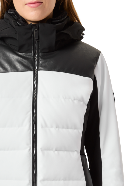 Ski Jacket Descente Sharon White/Black - 2023/24