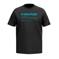 HEAD Race T-shirt Junior Black - 2025/26