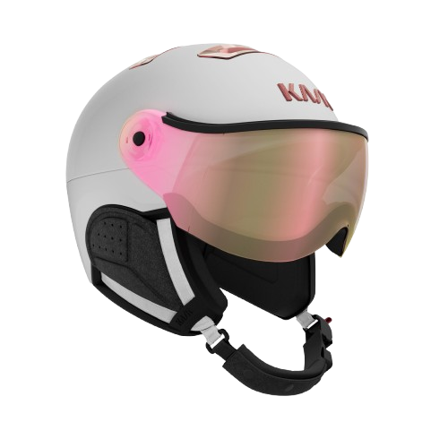 Helm KASK Chrome Visor White/Pink Gold - 2024/25