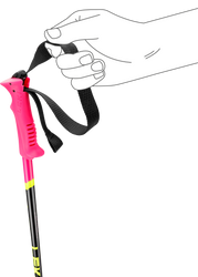 Poles LEKI Racing Kids Pink - 2025/26