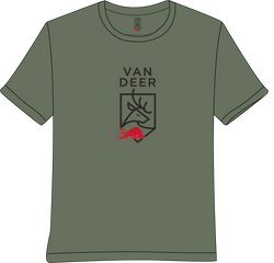 Van Deer T-Shirt Jr Khaki - 2024/25