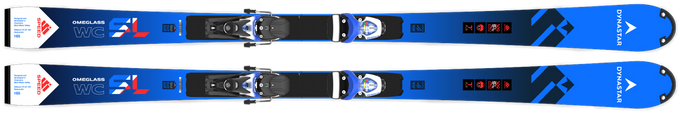 Skis Dynastar Speed Omeglass FIS SL Factory 165 R22 + Spx 15 Rockerace Clement Noel - 2023/24