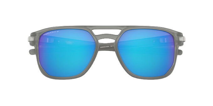 Sunglasses Oakley Latch Beta Prizm Sapphire Polarized Lenses / Matte Grey Ink Frame