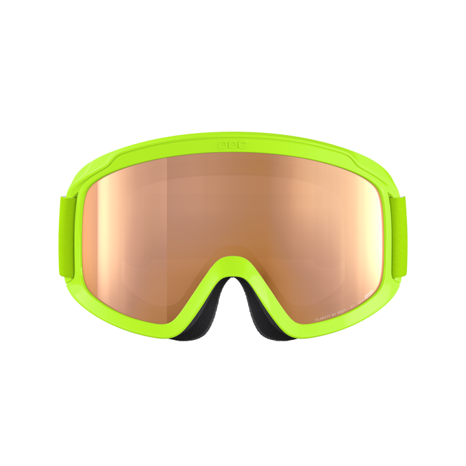 Goggles POC POCito Opsin Fluorescent Yellow/Green/Partly Sunny Light Orange - 2025/26