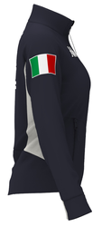 Hoodie Kappa 6CENTO 688 ITA Blue Dk Navy/White - 2024/25