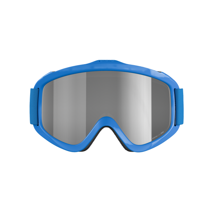 Goggles POC POCito Iris Fluorescent Blue/Partly Sunny Silver - 2024/25