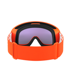 Ski goggles POC Fovea Mid Zink Orange/Partly Sunny Blue - 2024/25