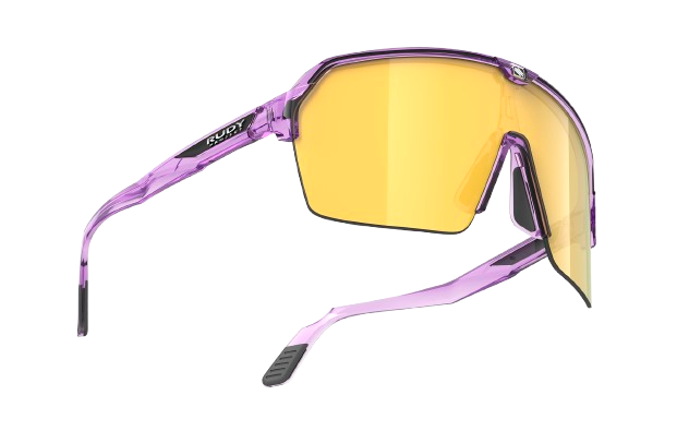 Sunglasses Rudy Project SPINSHIELD AIR Crystal Lilac Gloss/Multilaser Yellow