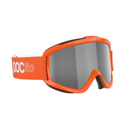 Brille POC POCito Iris Fluorescent Orange/Partly Sunny Light Silver - 2024/25