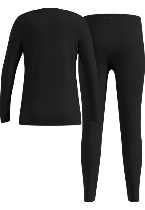 Thermal Underwear Odlo Merino 200 Set long Junior Black - 2025/26