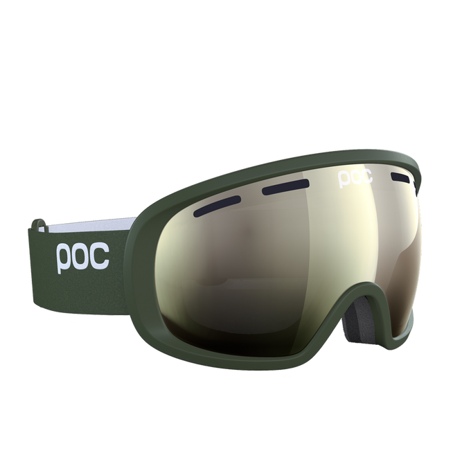 Goggles POC Fovea Mid Clarity Epidote Green/Clarity Define/Spektris Ivory - 2022/23