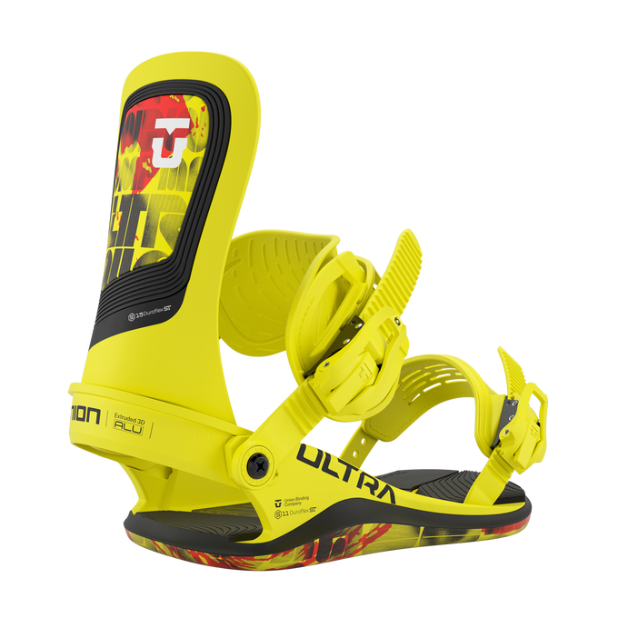 Snowboard Bindings Union Ultra Hype Yellow - 2025/26