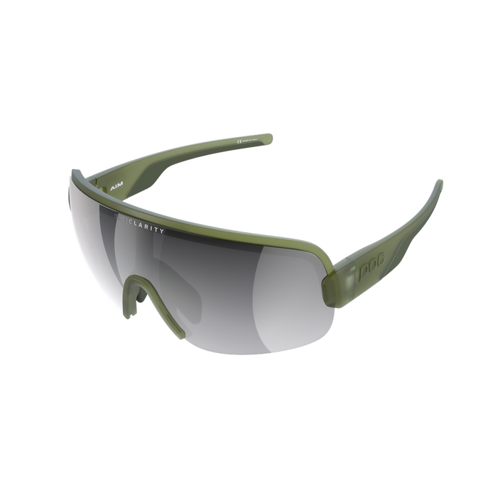 Sunglasses POC Aim Epidote Green Translucent - 2024/25