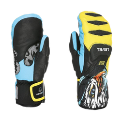 Gloves Level SQ JR CF Mitt Yellow/Blue 2024/25