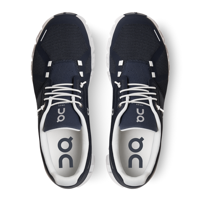 Men shoes On Running Cloud 5 Midnight/White