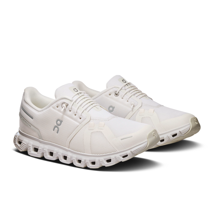 Damen Schuhe On Running Cloud 6 White/White