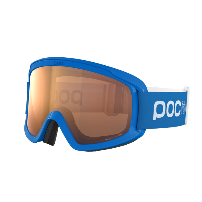 Goggles POC POCito Opsin Fluorescent Blue/Partly Sunny Light Orange - 2024/25