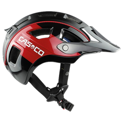 Casco bike helmet MTBE2 Black/Red - 2024