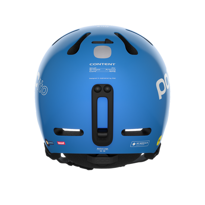 Helmet POC Pocito Fornix Mips Fluorescent Blue - 2024/25