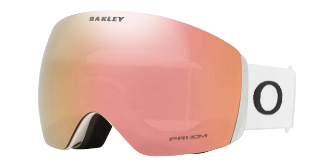 Goggles Oakley Flight Deck L Matte White/Prizm Rose Gold - 2025/26