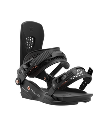 Snowboard Bindings Union Trilogy Black - 2024/25