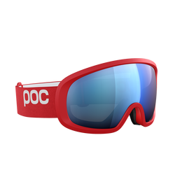 Ski goggles POC Fovea Mid Prismane Red/Partly Sunny Blue - 2024/25