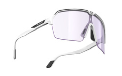 Sunglasses Rudy Project SPINSHIELD AIR WHITE MATTE - Impactx™ Photochromic 2 Laser Purple