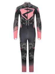 Rennanzug Ziener RCE Racesuit Black Foggy Print Pink Vanilla - 2024/25