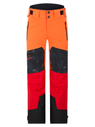 Ski Hosen Ziener Tewes Full-Zip Junior Teamwear Red Orange Pop - 2024/25