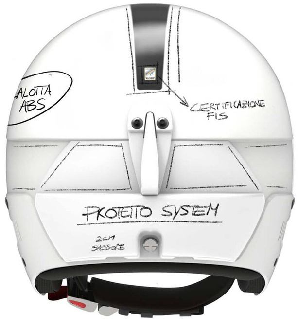 Helmet Briko Vulcano FIS 6.8 Graphik Matt/White Black - 2023/24