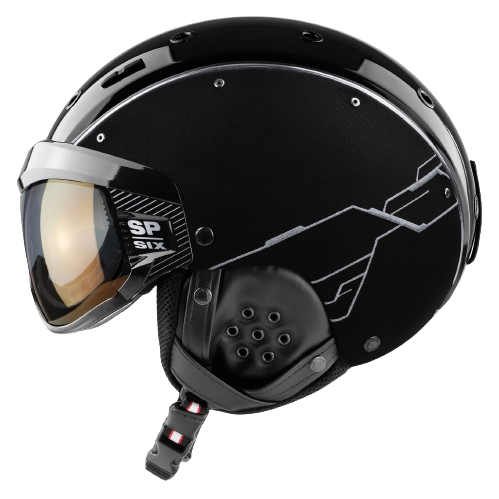 Helmet Casco SP-6 Limited Circuit Black Silver - 2024/25