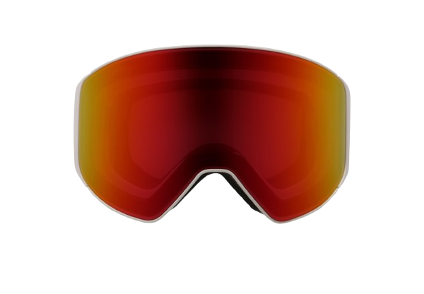 Goggles Red Bull Spect Jam White/Red With Purple Mirror + Spare lens- 2025/26