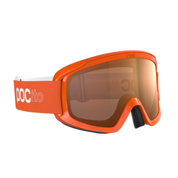 Goggles POC POCito Opsin Fluorescent Orange/Partly Sunny Light Orange - 2024/25