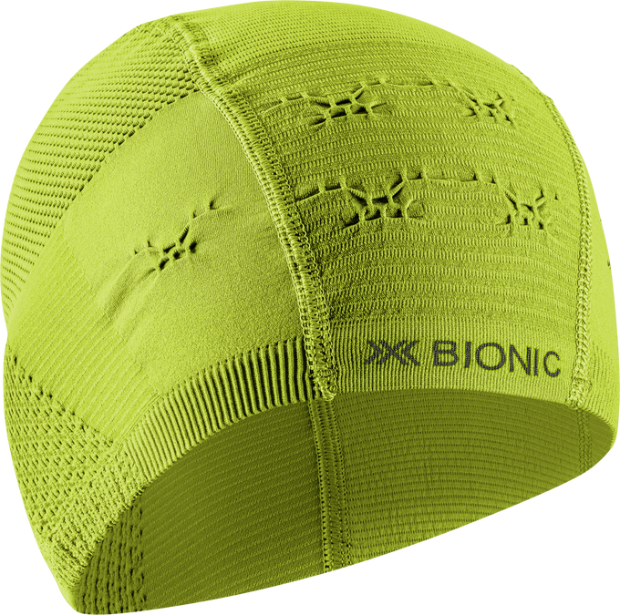 X-BIONIC® HELMET CAP HI Vis Yellow/Grey - 2024/25