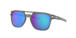 Sunglasses Oakley Latch Beta Prizm Sapphire Polarized Lenses / Matte Grey Ink Frame