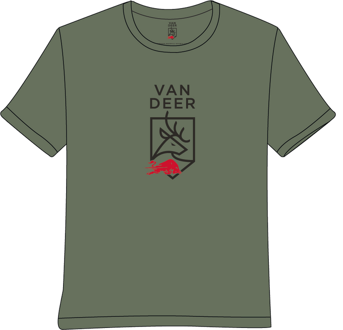 Van Deer T-Shirt Jr Khaki - 2024/25