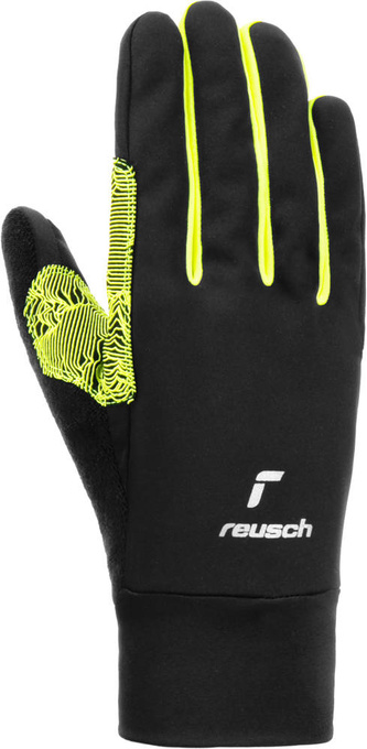 Gloves REUSCH Arien STORMBLOXX TOUCH-TEC Black/Safety Yellow - 2022/23