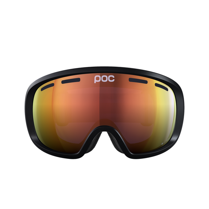 Goggles POC Fovea Uranium Black/Partly Sunny Orange - 2024/25