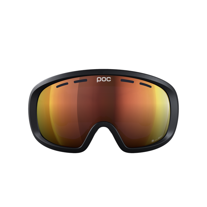 Ski goggles POC Fovea Mid Uranium Black/Partly Sunny Orange - 2024/25