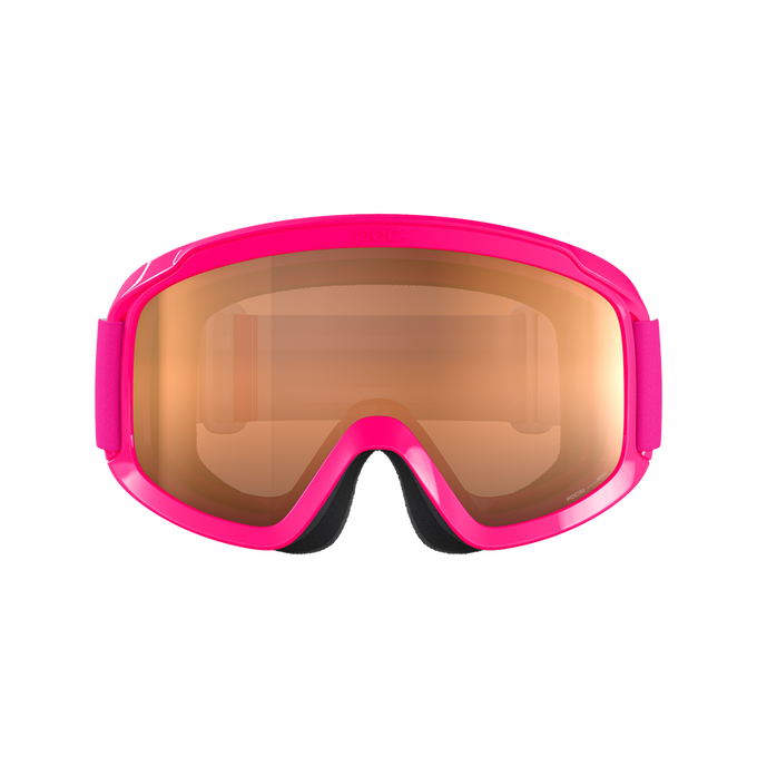 Goggles POC POCito Opsin Fluorescent Pink/Partly Sunny Light Orange - 2024/25