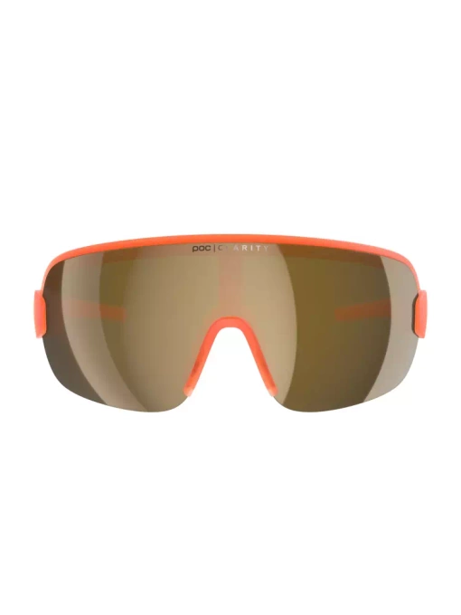 Sunglasses POC Aim Fluorescent Orange Translucent - 2024/25