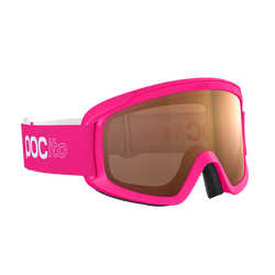 Goggles POC POCito Opsin Fluorescent Pink/Partly Sunny Light Orange - 2024/25