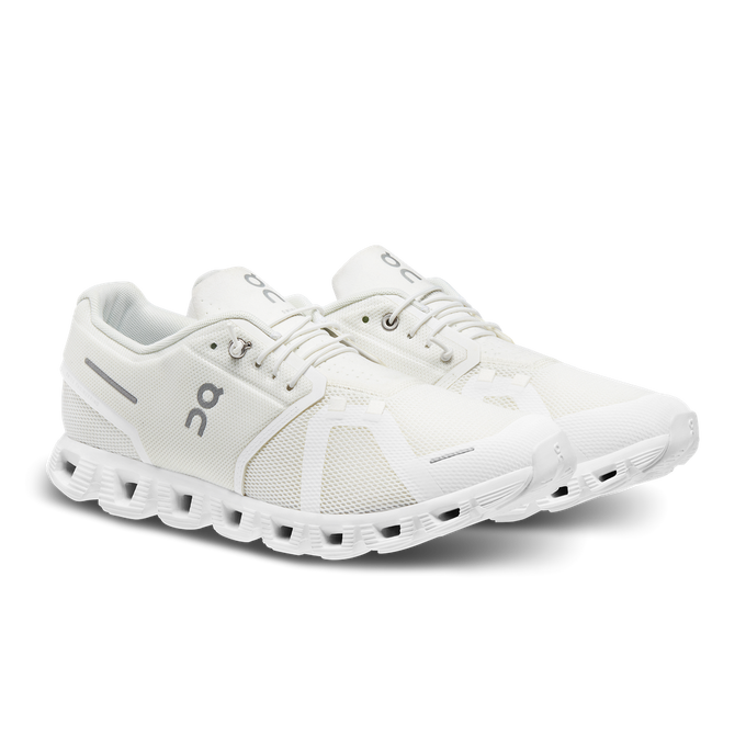 Man Schuhe On Running Cloud 5 Undyed-White/White