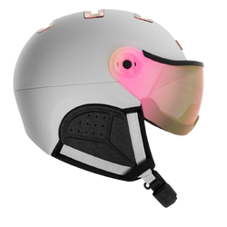 Helm KASK Chrome Visor White/Pink Gold - 2024/25