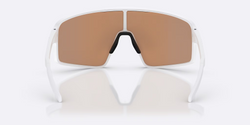 Sunglasses BLIZ P001 Frame Matte White with N_O_N Coral/Orange Mirror Blue Lenses