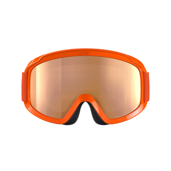 Goggles POC POCito Opsin Fluorescent Orange/Partly Sunny Light Orange - 2025/26