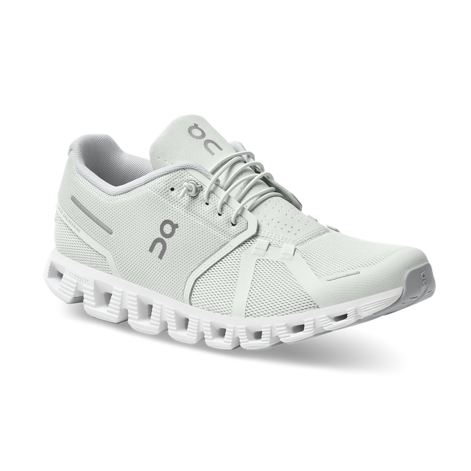 Man Schuhe On Running Cloud 5 Ice/White