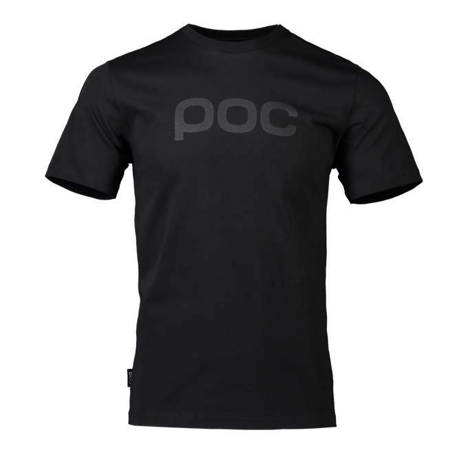 T-shirt Poc Tee Uranium Black - 2023/24