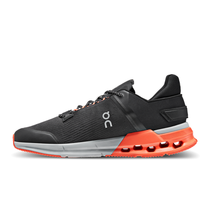 Men shoes On Running Cloudnova Flux Black/Flame